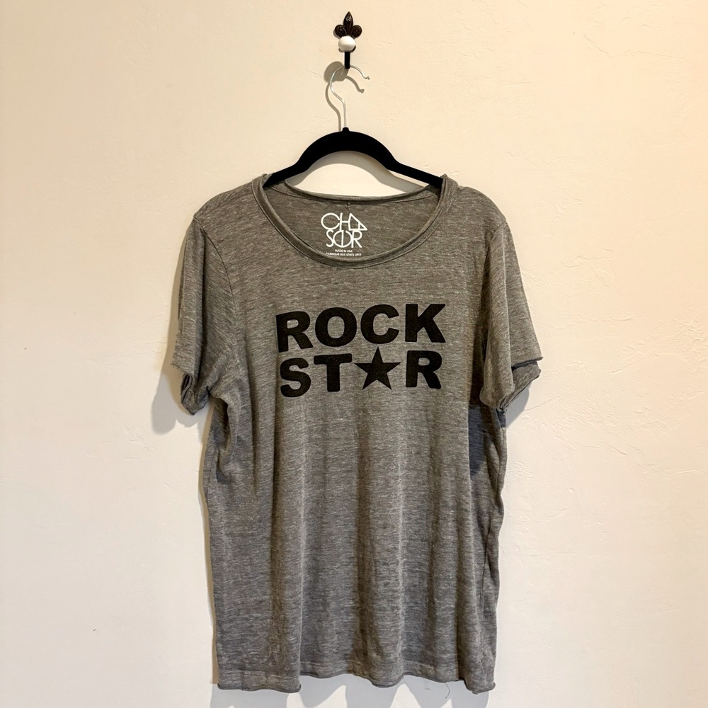 Chaser Rock Star women tee shirt medium
